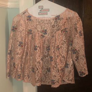 see through zara blouse